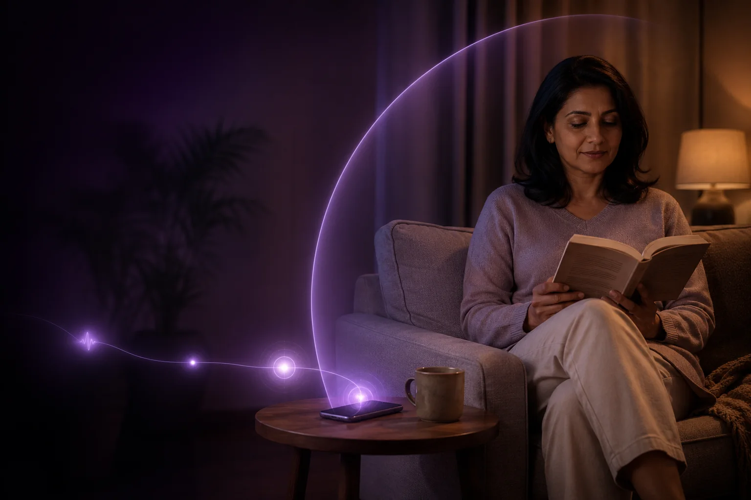 Cocoon screening an unknown incoming call before it interrupts the user