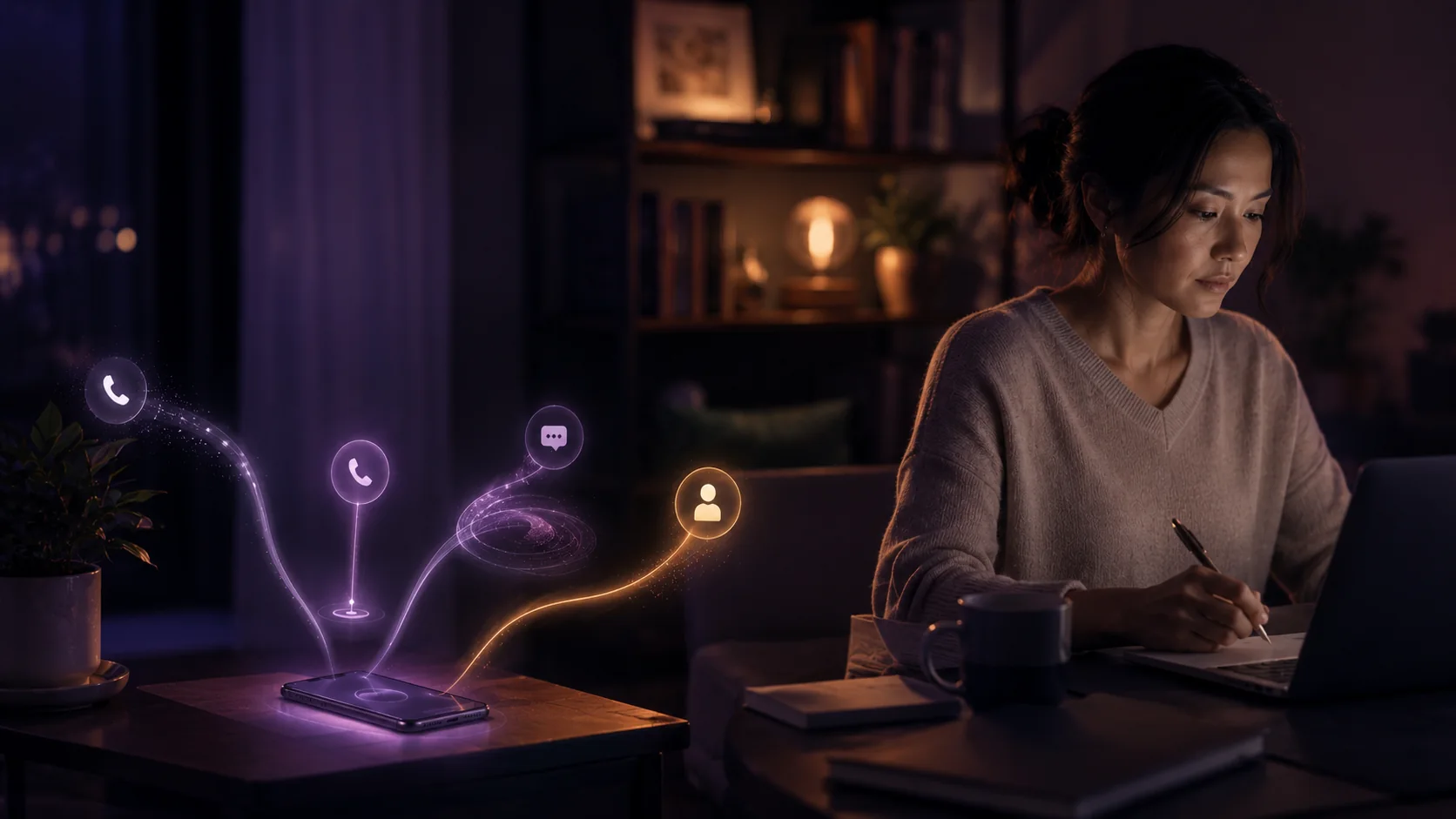 Cocoon learning personal preferences, relationships and context before representing the user
